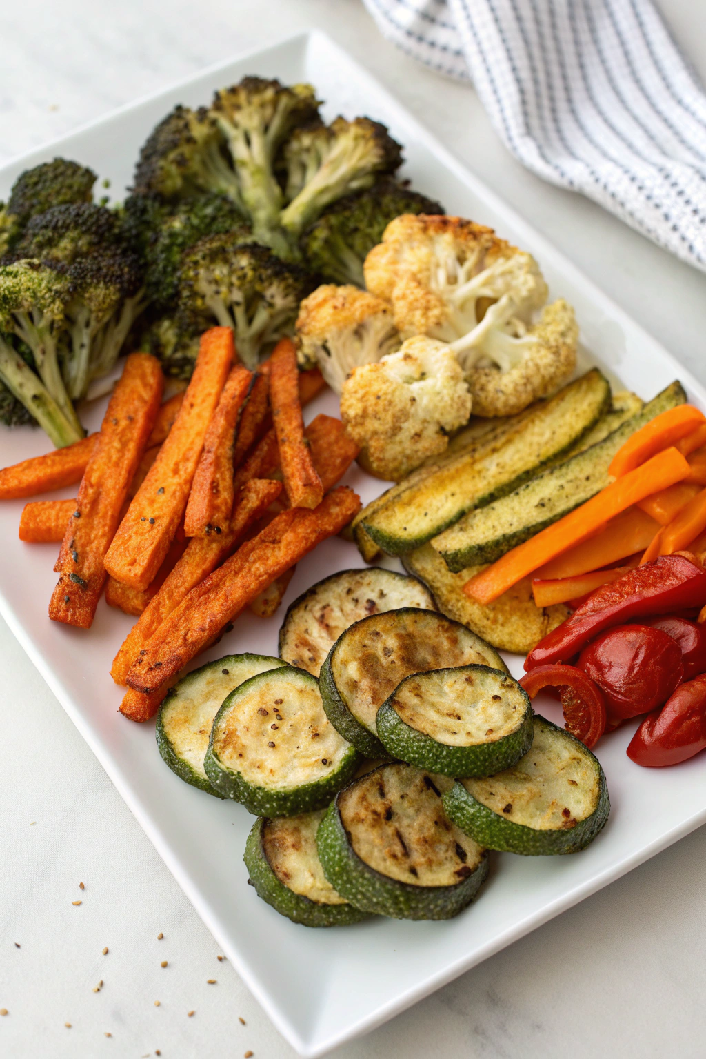 5 savory air fryer veggie dishes