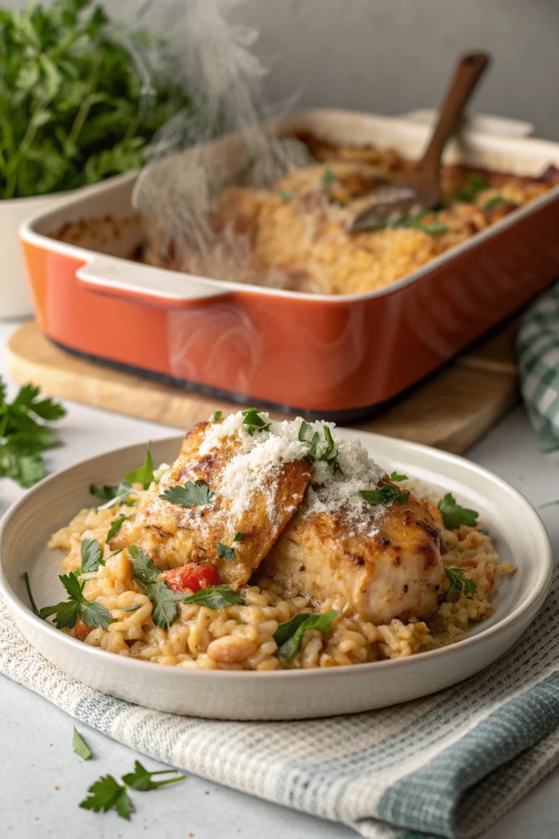 Chicken Rice Bake For 5 Dollars With Incredible Comfort | Home Cook Legacy Chicken rice bake for 5 dollars with incredible comfort