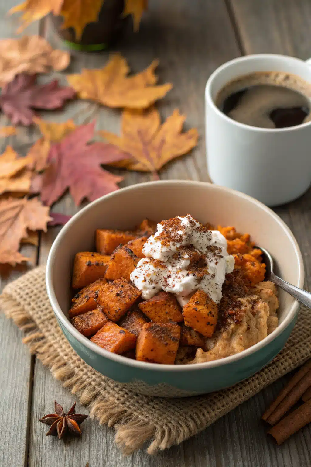 Cozy Fall Breakfast Bowl | Home Cook Legacy Cozy fall breakfast bowl