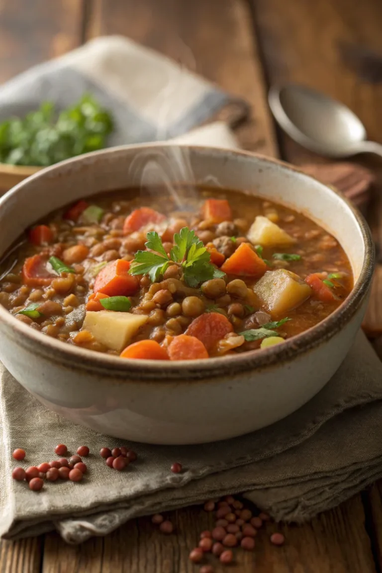 Cozy Lentil Stew In 8 Irresistible Ingredients | Home Cook Legacy Cozy lentil stew in 8 irresistible ingredients