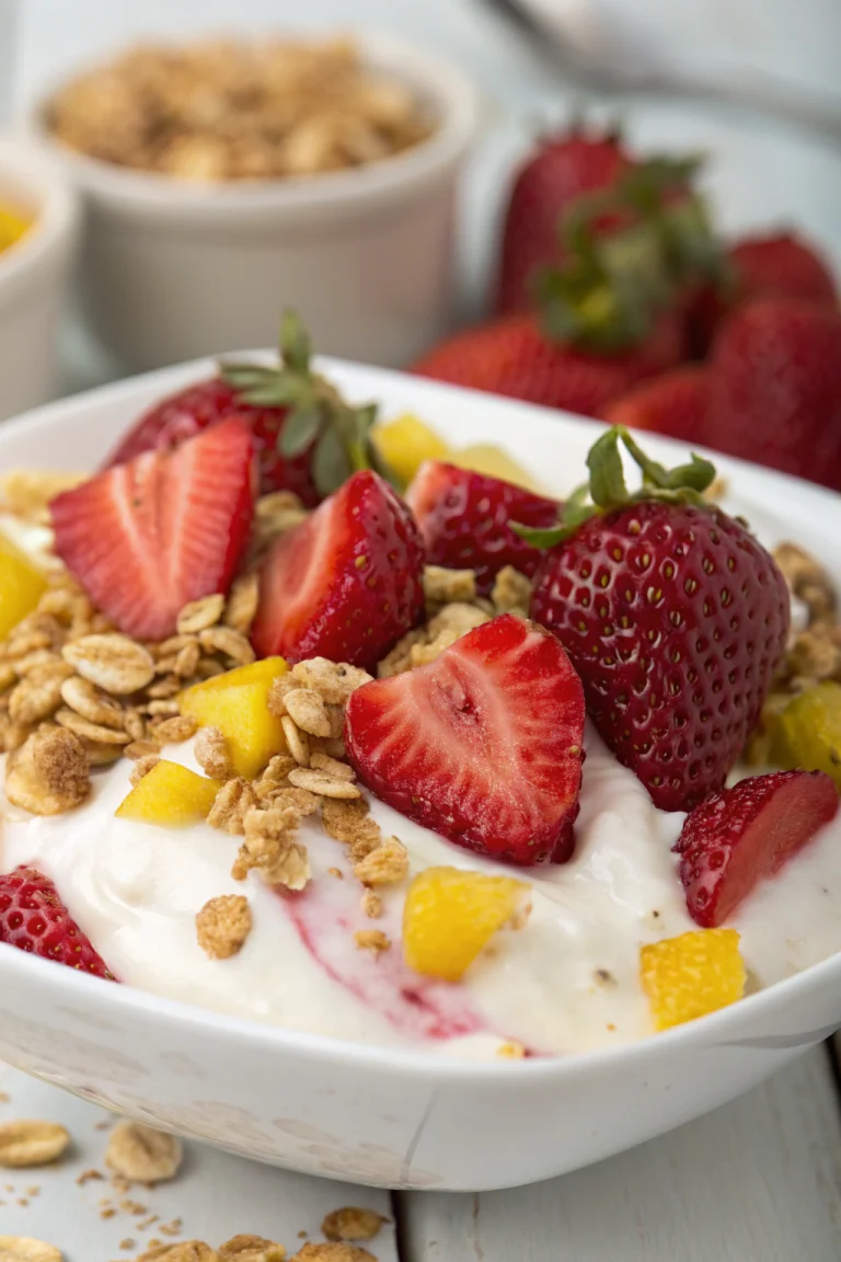 Strawberry Yogurt Clusters | Home Cook Legacy Strawberry yogurt clusters