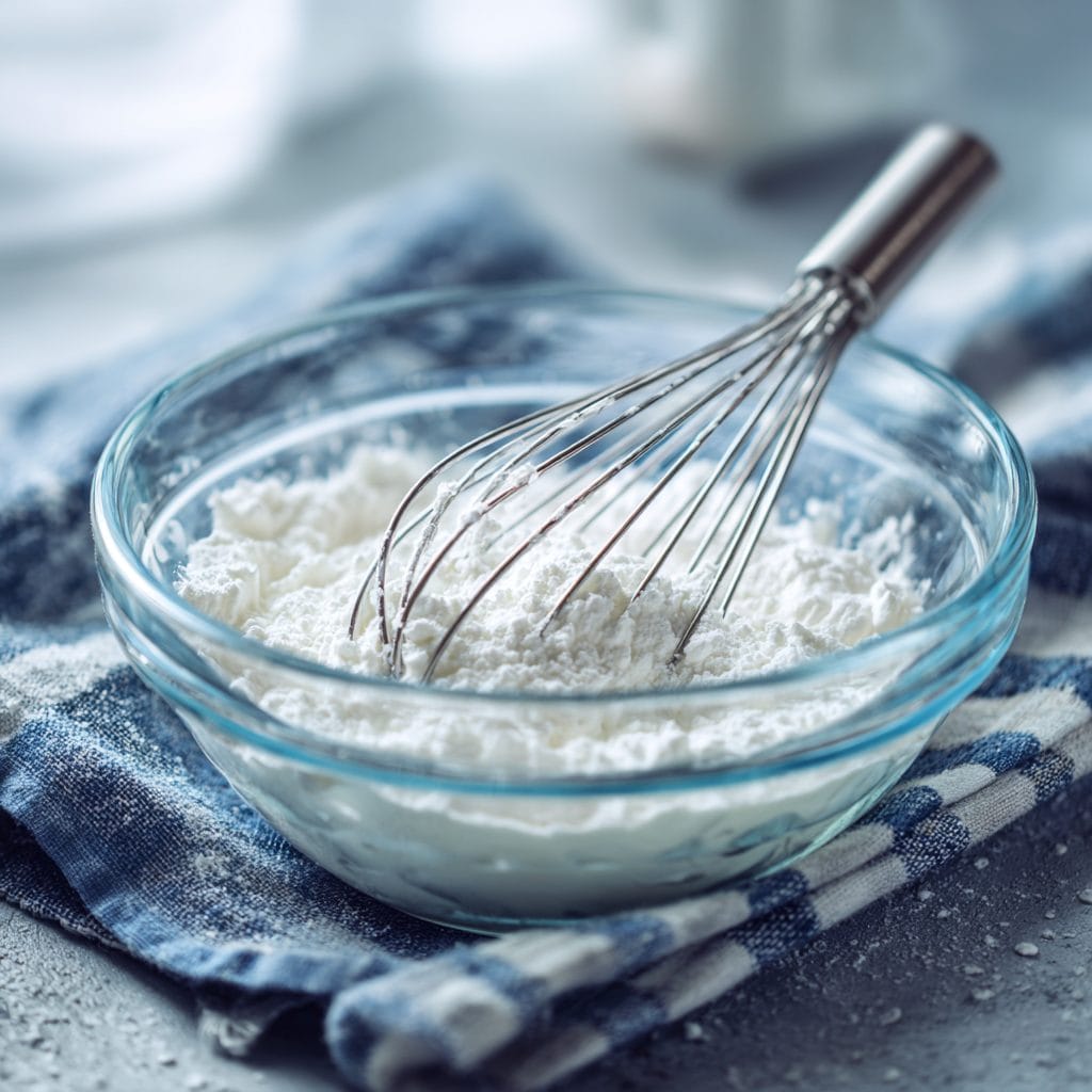 Best 3 Ingredient Cloud Bread Recipe (Super Easy &Amp; Fluffy) | Home Cook Legacy Egg whites whipped for 3 ingredient cloud bread preparation in glass bowl