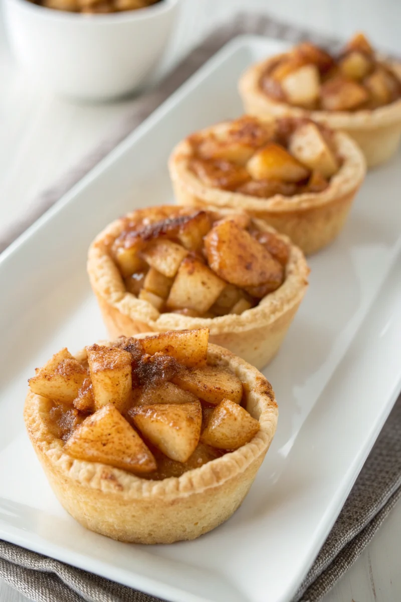 Apple pie cups