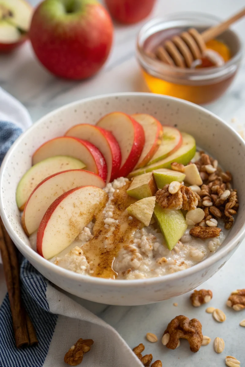 Cinnamon Apple Oats | Home Cook Legacy Cinnamon apple oats