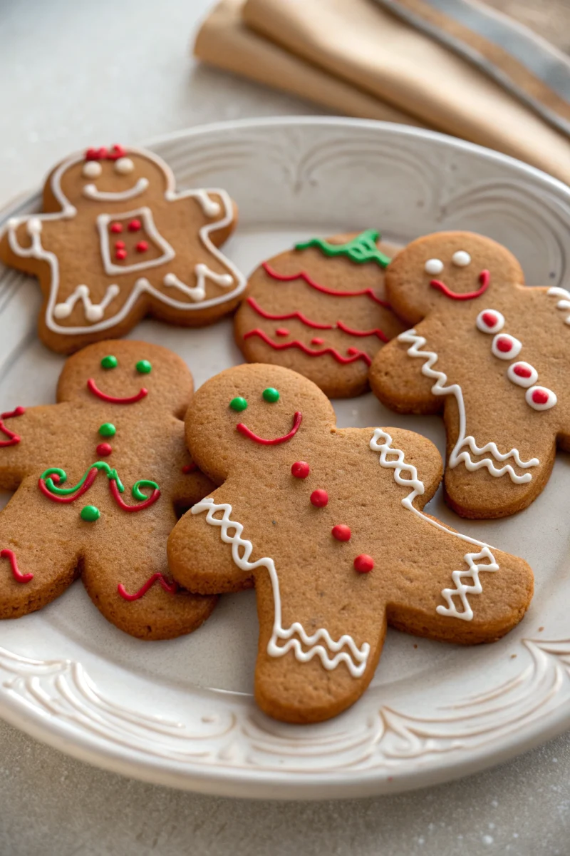 Classic 5 gingerbread cookies