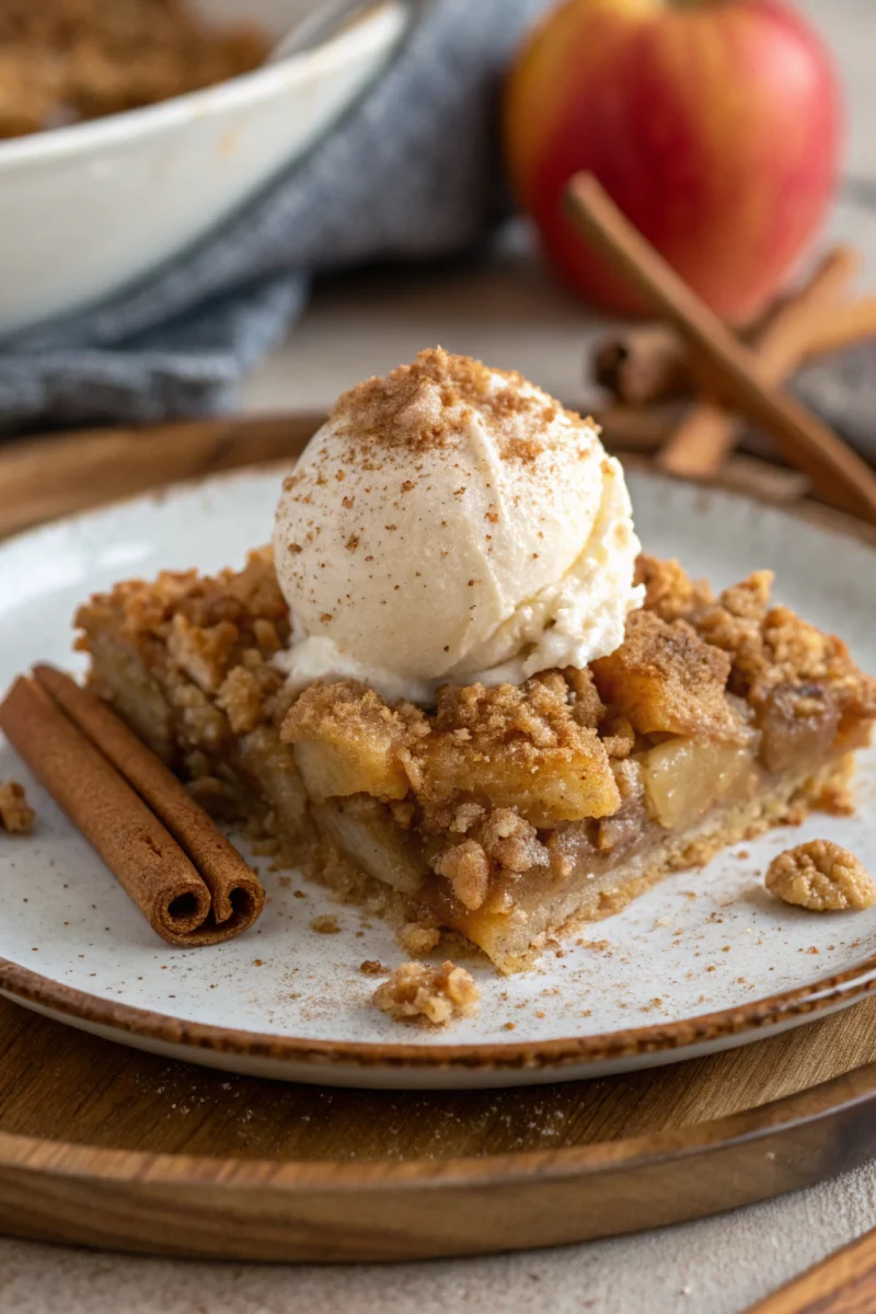 Cozy apple crisp