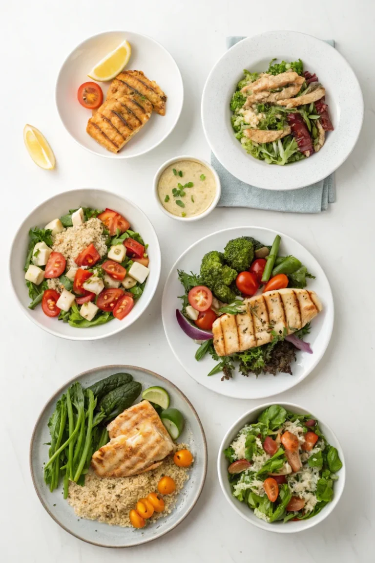 Genius 6 healthy dinner recipes (light & quick)