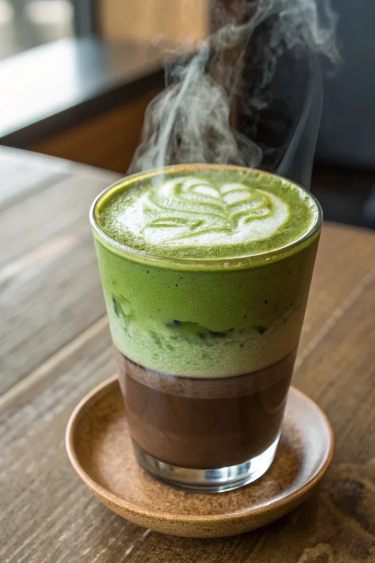 Matcha espresso fusion