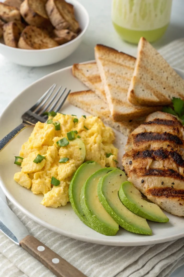 Next level protein egg breakfast