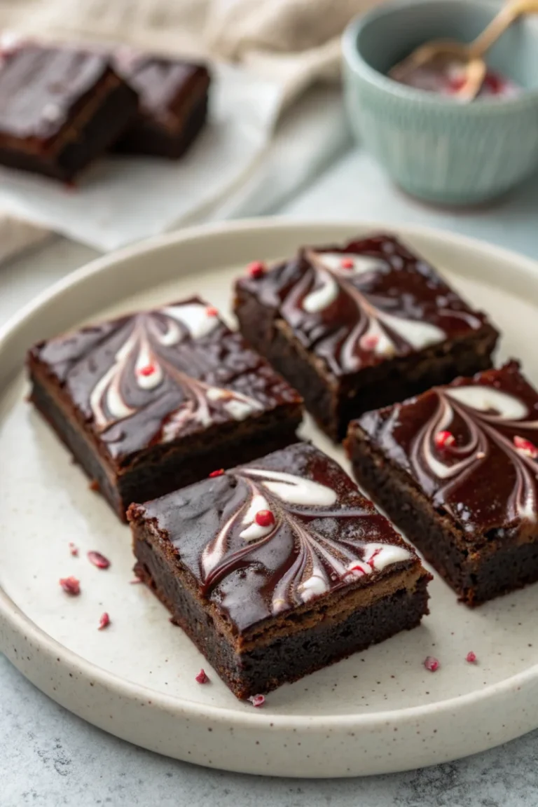 Rich 6 Peppermint Brownies | Home Cook Legacy Rich 6 peppermint brownies