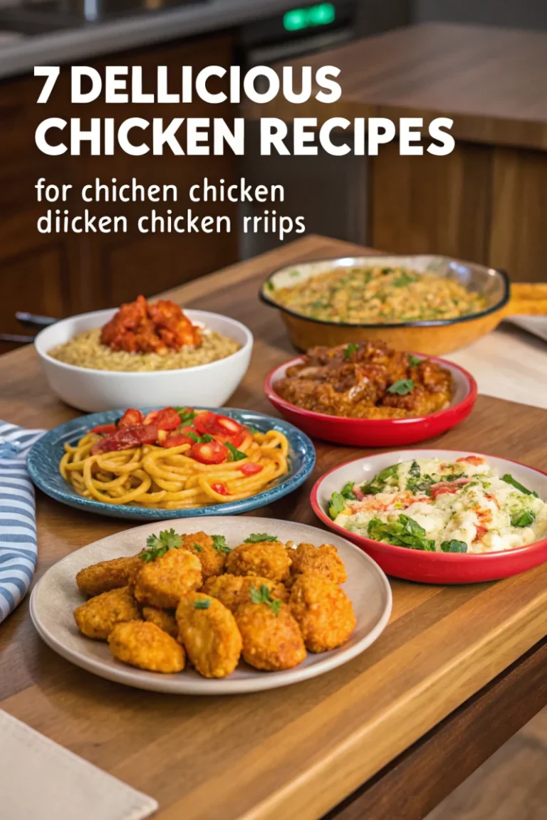 Top 7 chicken dinner recipes kids love