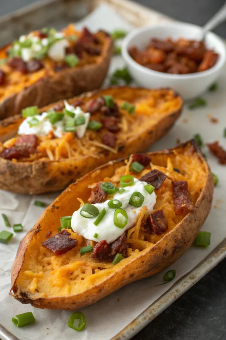 Sweet potato skins air fryer: the ultimate cozy comfort recipe