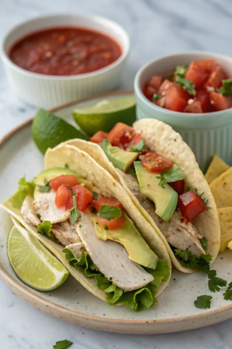 High protein turkey smash tacos