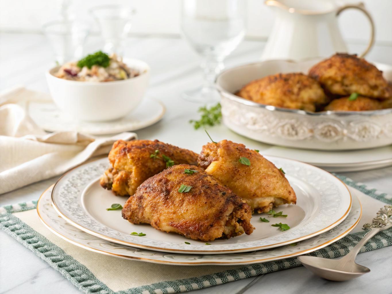 Air Fryer Chicken Thighs