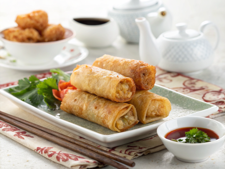Air fryer egg rolls