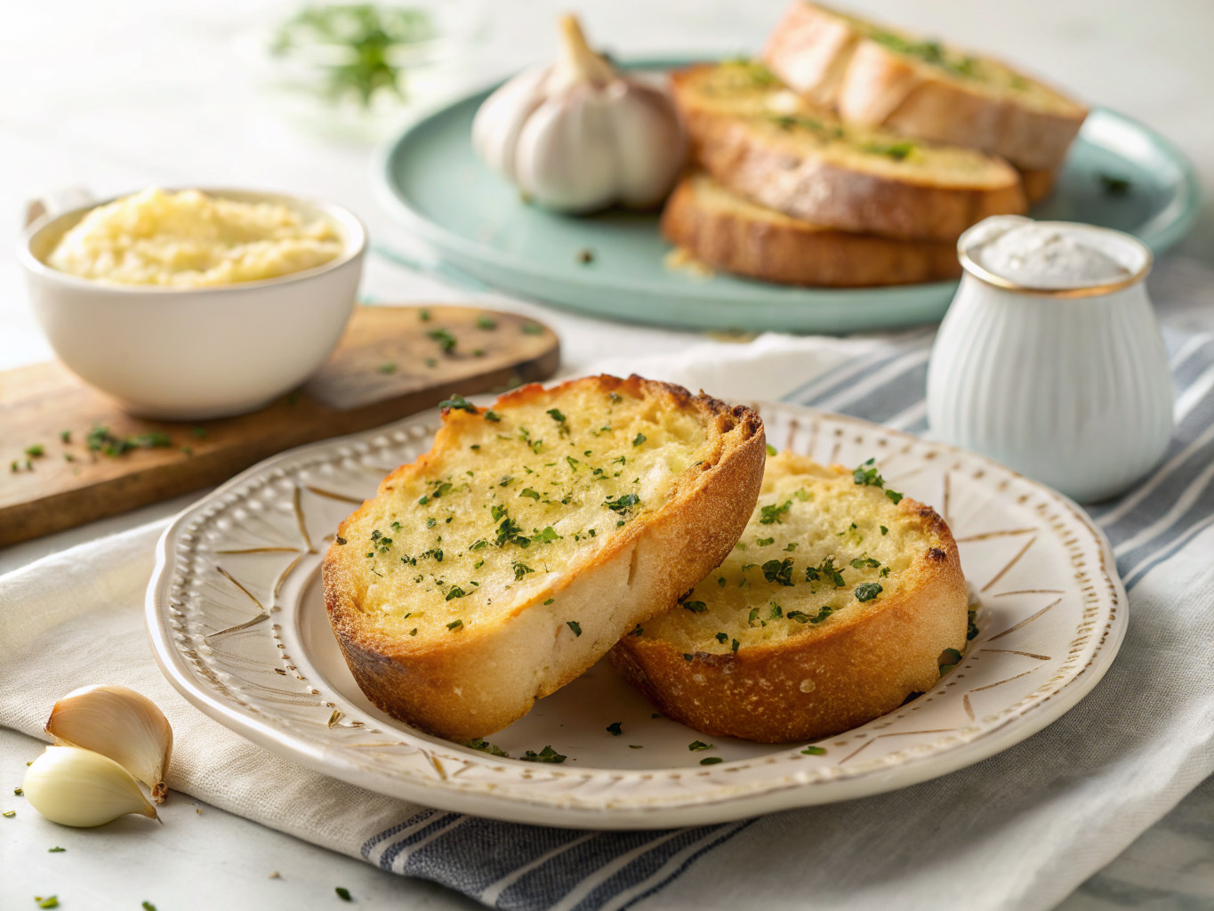 Air Fryer Garlic Bread | Home Cook Legacy Air fryer garlic bread