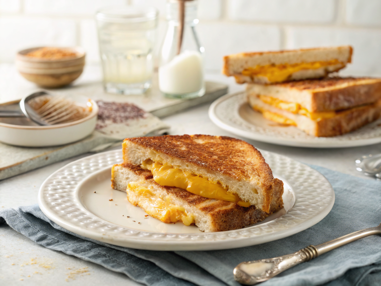Air fryer grilled cheese