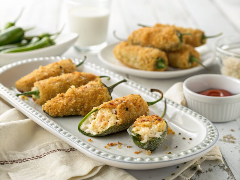 Air fryer jalapeño poppers