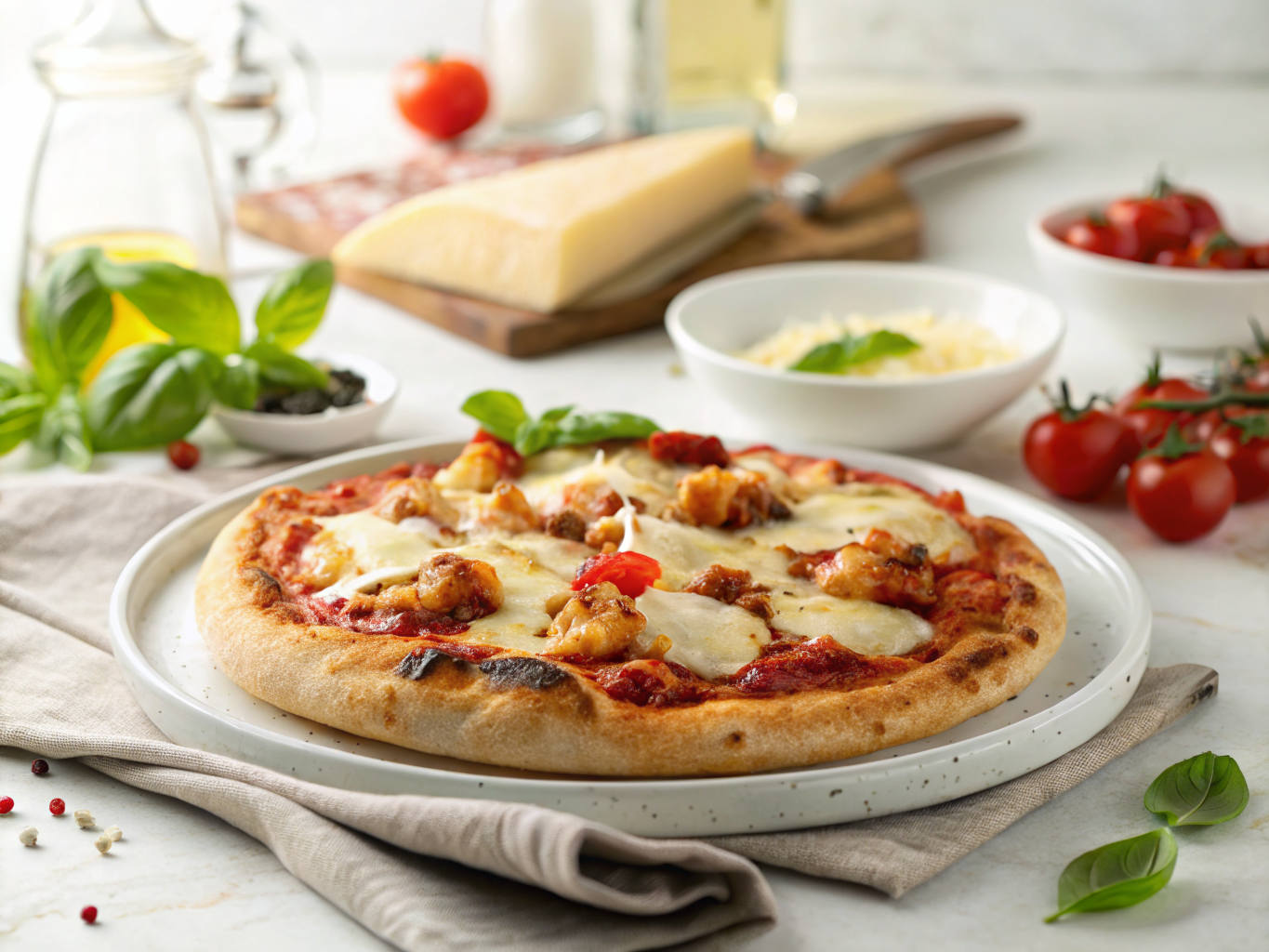 Air Fryer Pizza | Home Cook Legacy Air fryer pizza