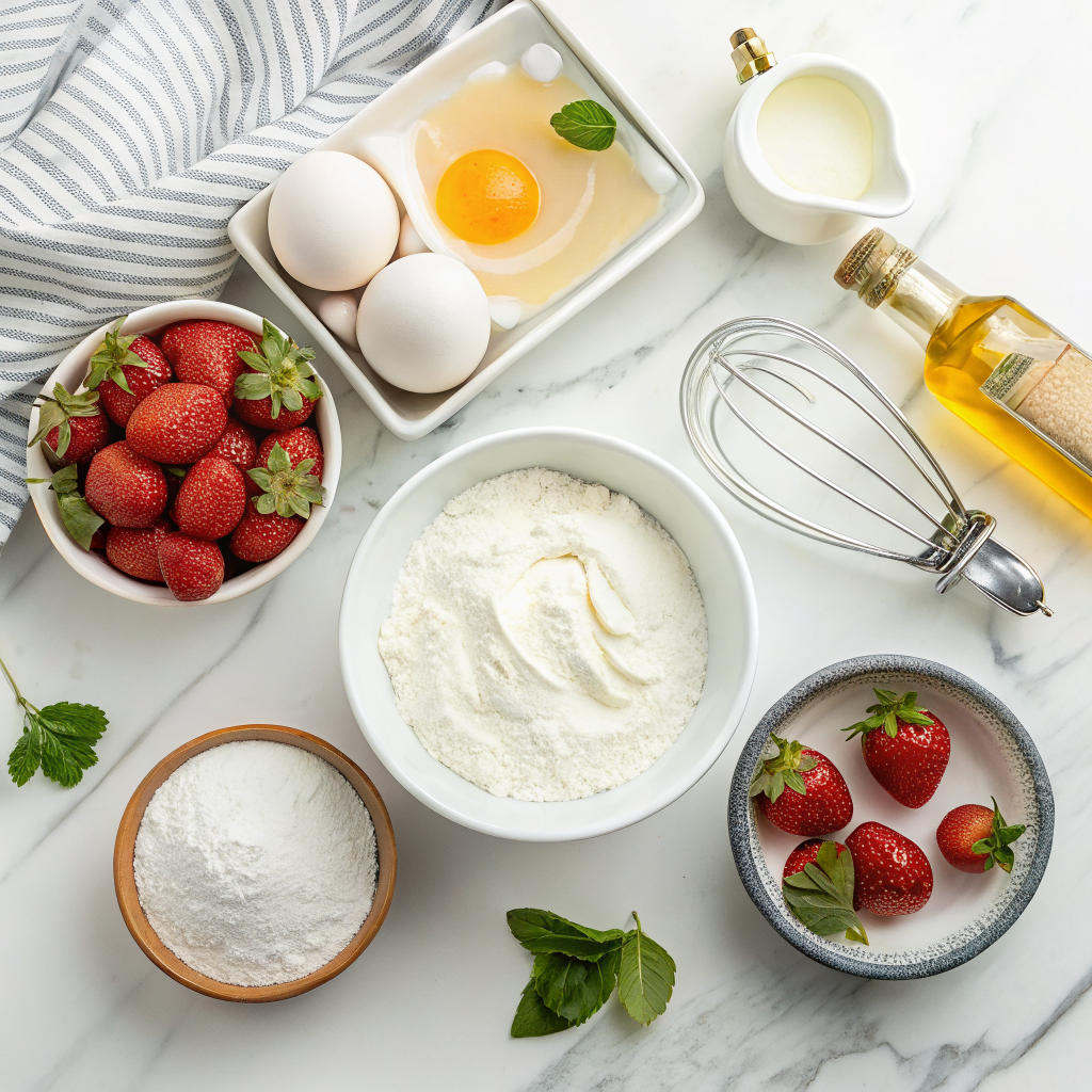 Easy yogurt cake ingredients