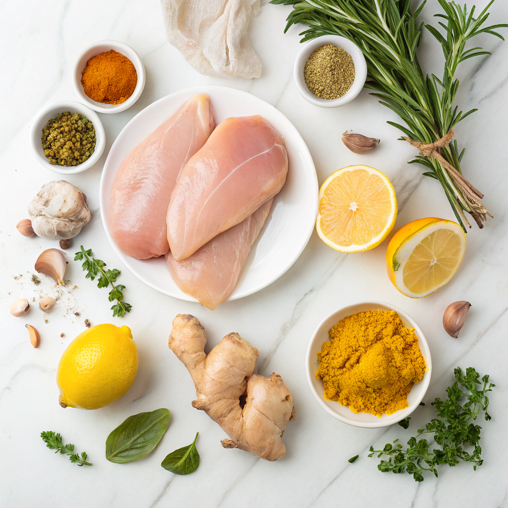 Anti inflammatory turmeric chicken ingredients