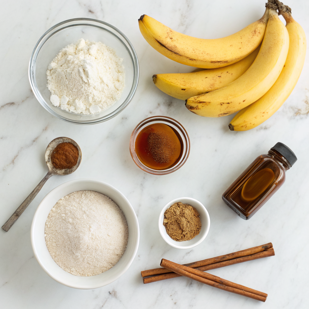 Banana bread latte syrup ingredients