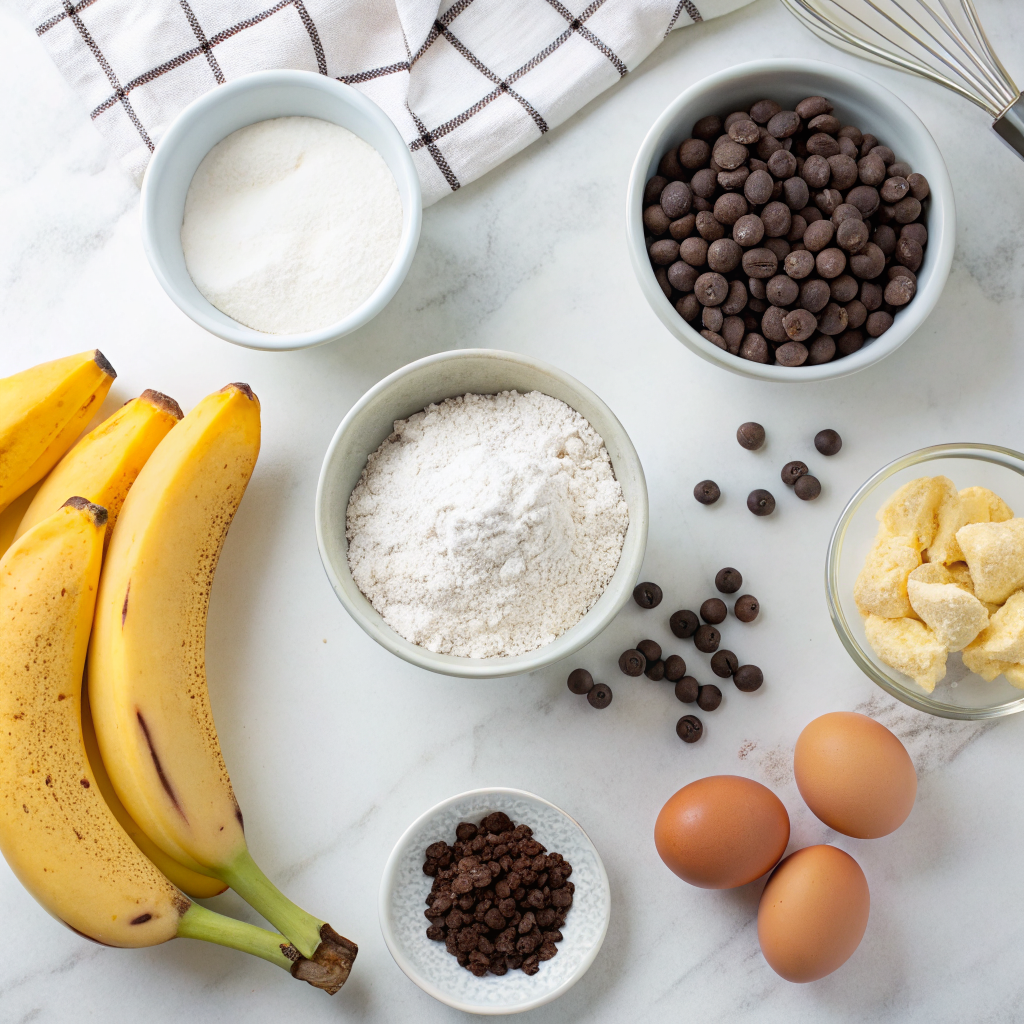 Banana Chocolate Chip Muffins | Home Cook Legacy Banana chocolate chip muffins