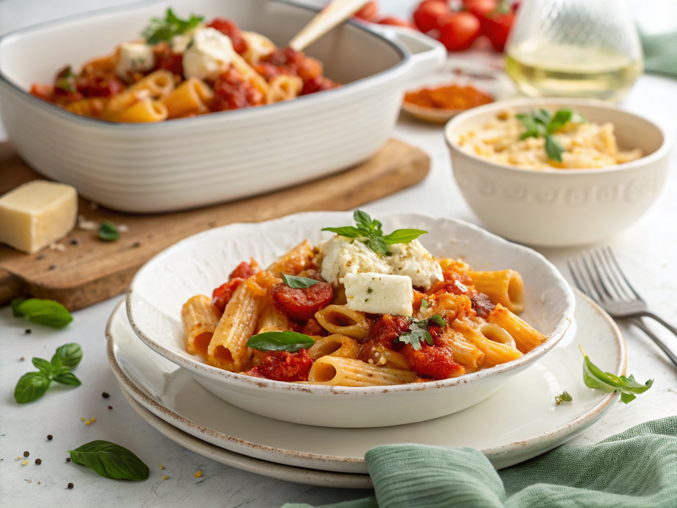 Best Baked Feta Pasta You'Ll Ever Have | Home Cook Legacy Best baked feta pasta you'll ever have