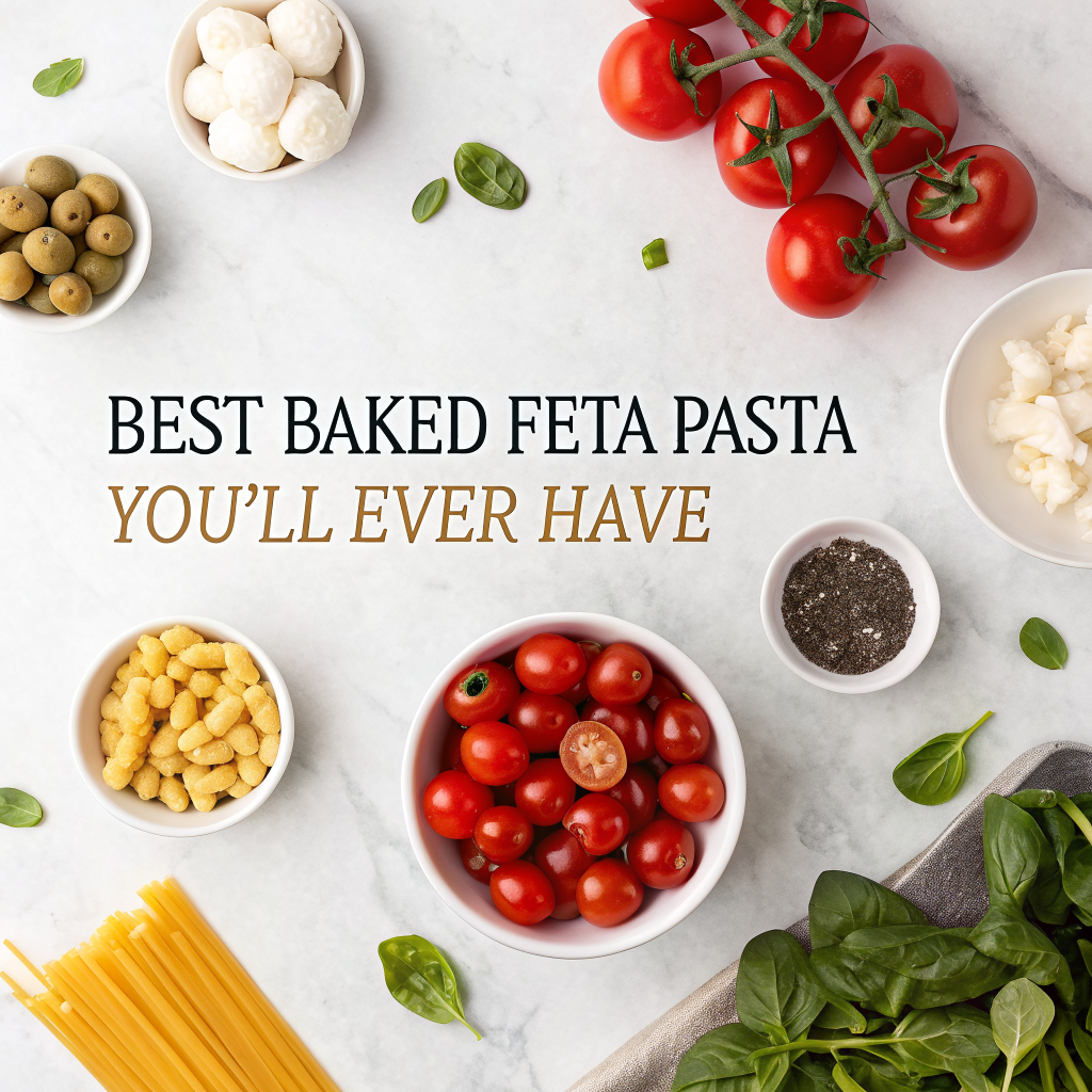 Best Baked Feta Pasta You'Ll Ever Have | Home Cook Legacy Baked feta pasta