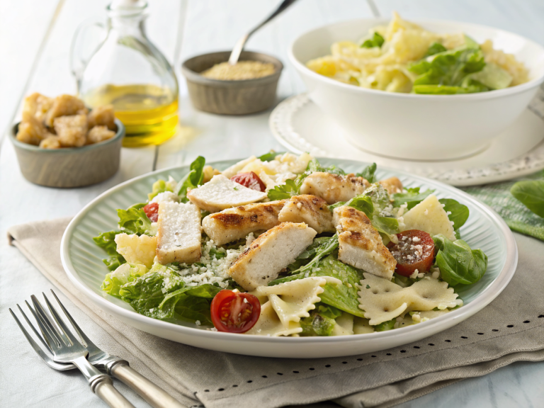 Best chicken caesar pasta salad you’ll ever have