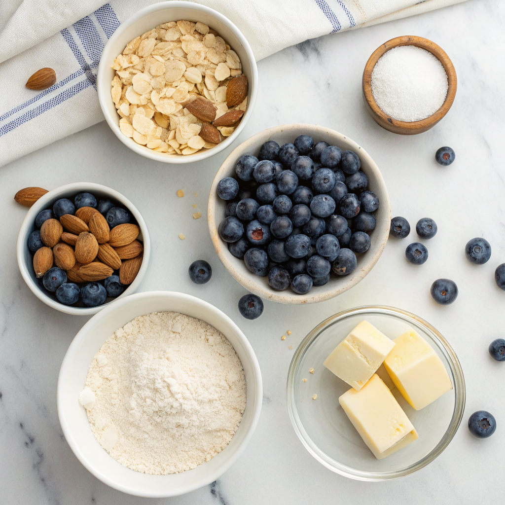 Blueberry crumble recipe