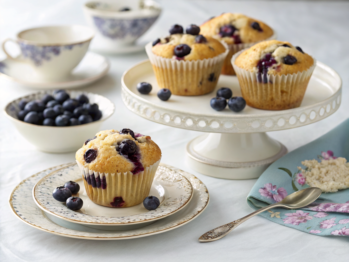 Blueberry Muffins | Home Cook Legacy Blueberry muffins