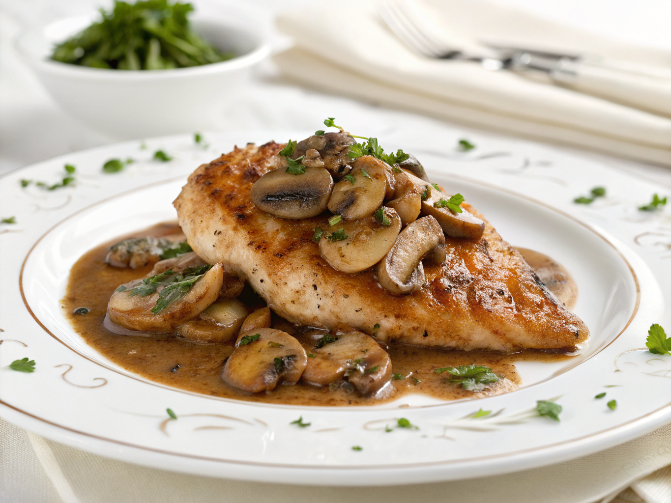 Chicken marsala