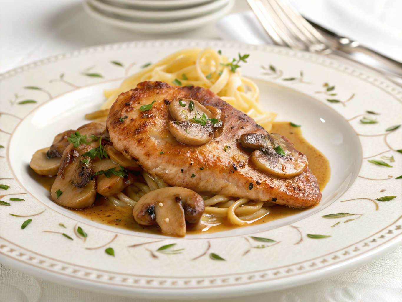 Chicken marsala