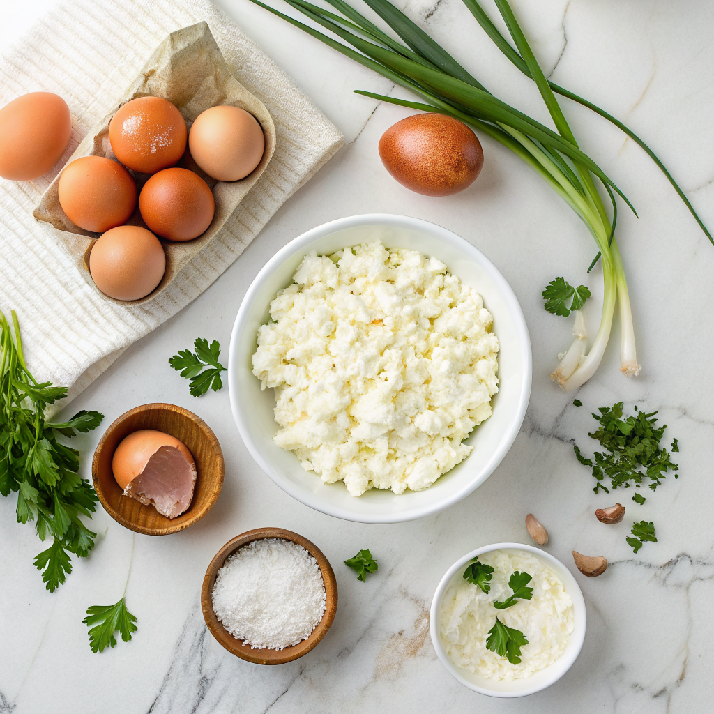 Cottage cheese scrambled eggs ingredients