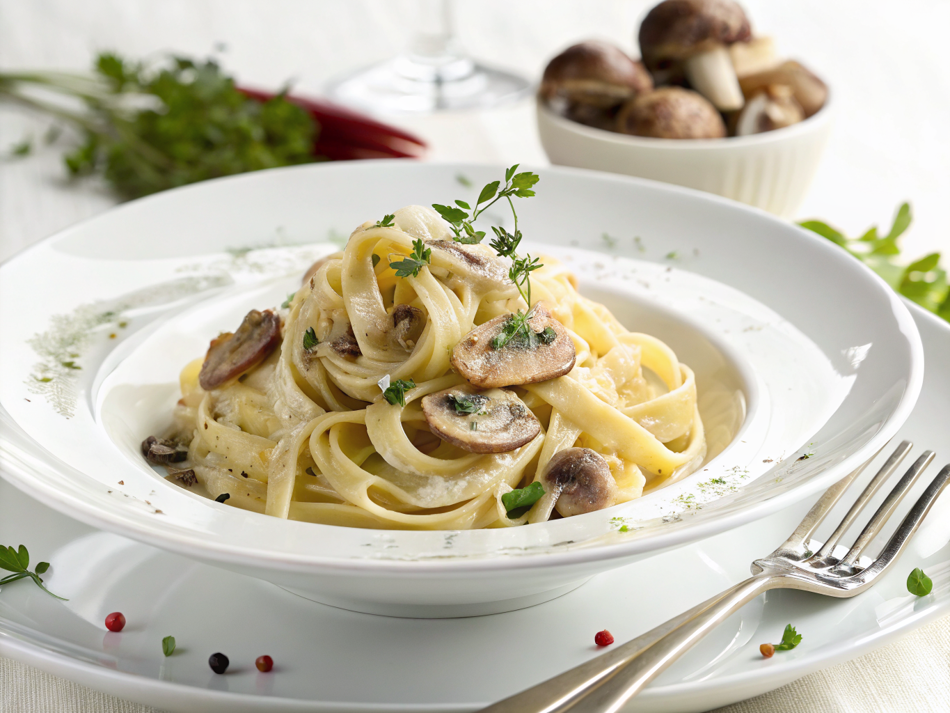 Creamy Mushroom Pasta | Home Cook Legacy Creamy mushroom pasta