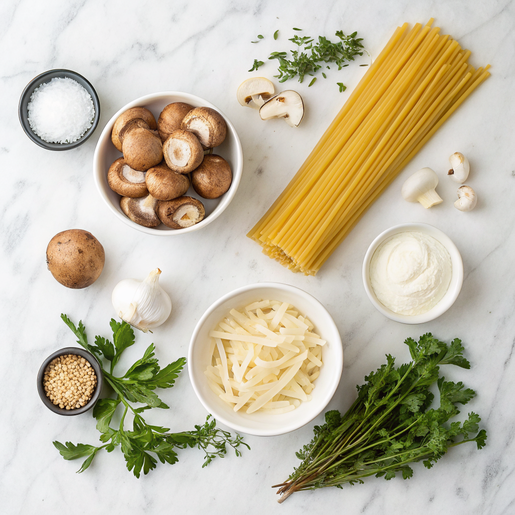 Creamy Mushroom Pasta | Home Cook Legacy Creamy mushroom pasta