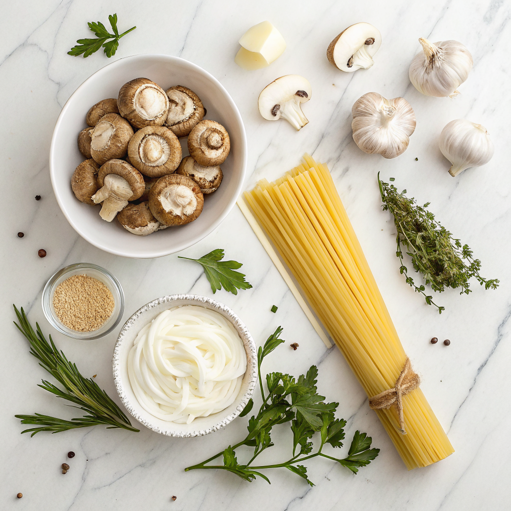Creamy Mushroom Pasta | Home Cook Legacy Creamy mushroom pasta