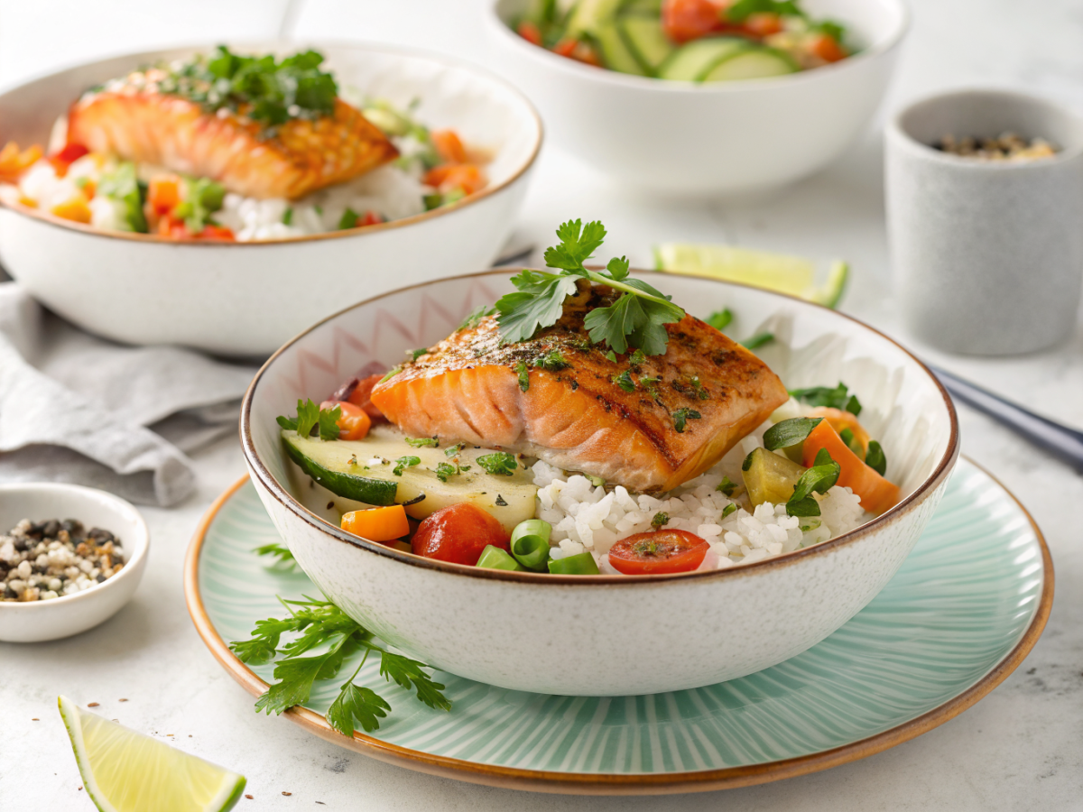 Delicious crispy salmon rice bowls guide