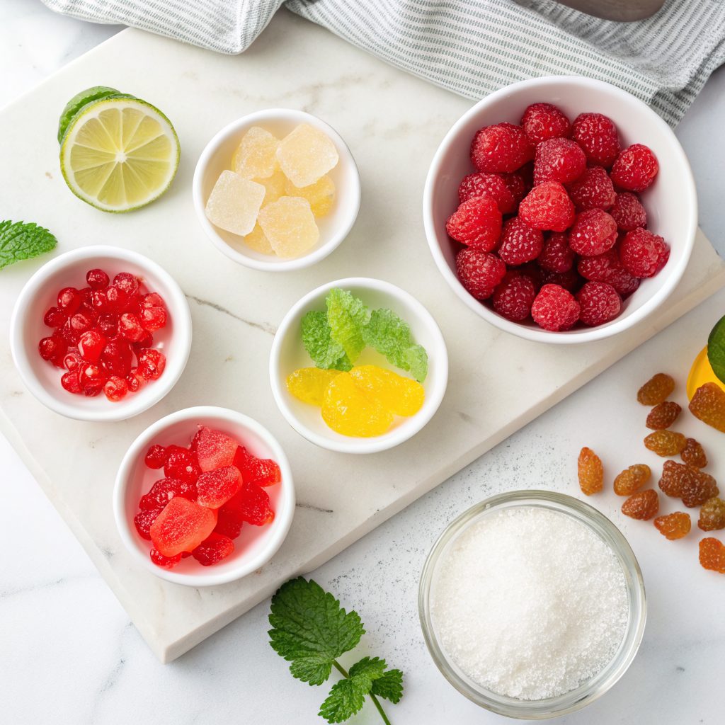 Frozen soda gummy bears ingredients