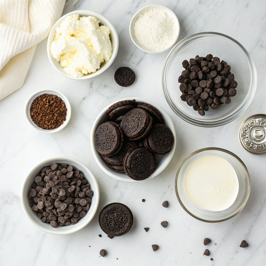 Oreo balls ingredients