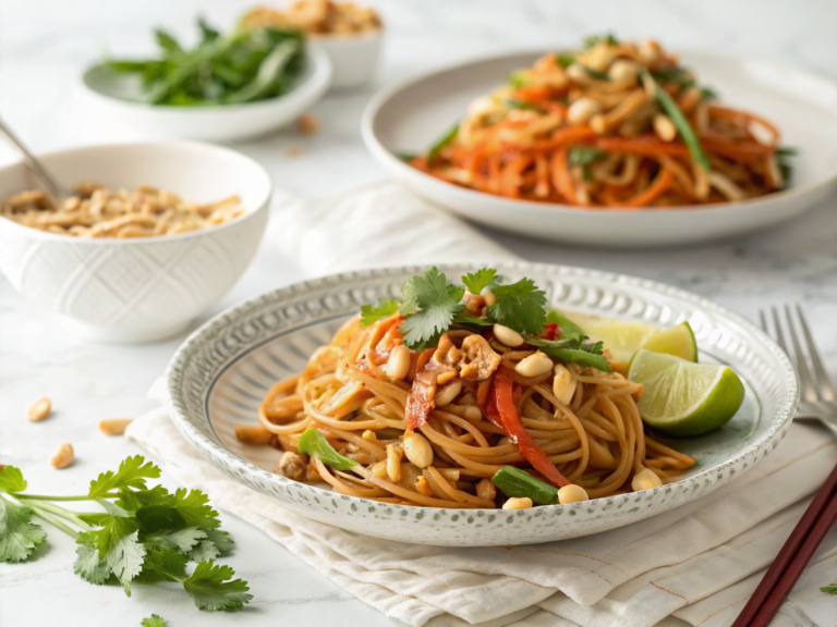 Peanut noodles recipe