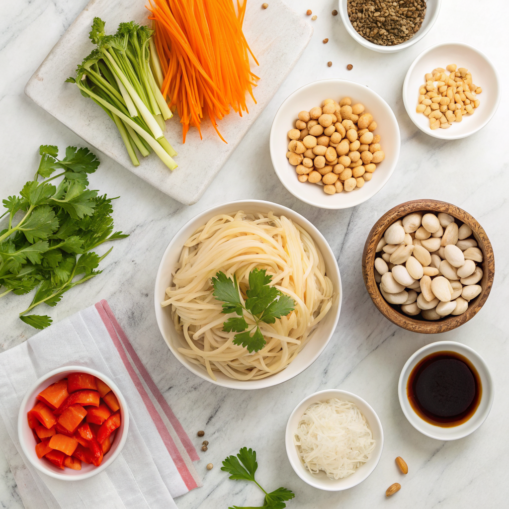 Peanut noodles ingredients