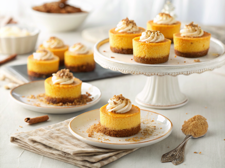 Pumpkin spice cheesecake bites recipe