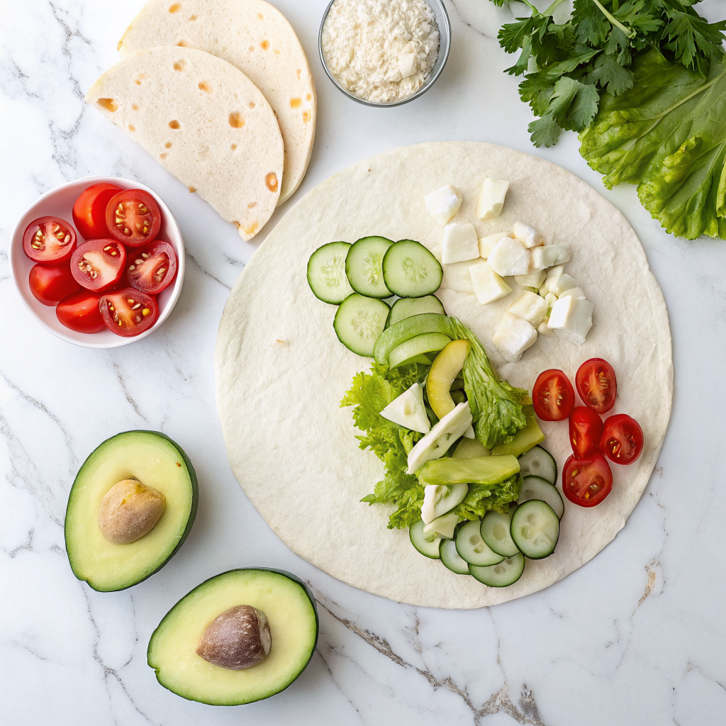 Tortilla wrap hack ingredients