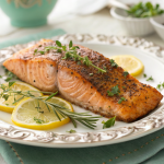 Air fryer salmon