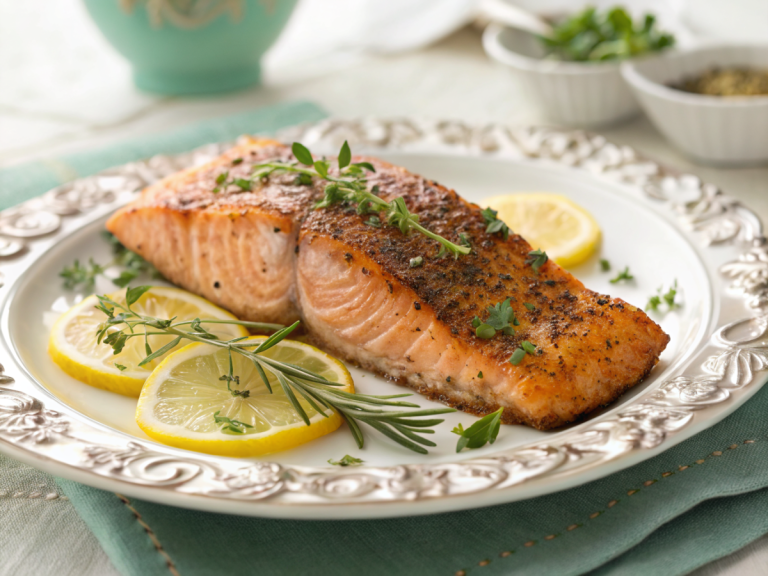 Air fryer salmon recipe