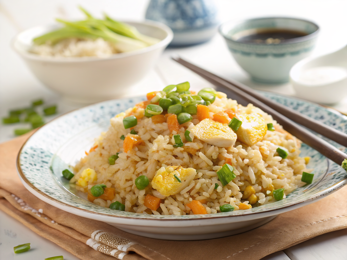 Egg Fried Rice | Home Cook Legacy Egg fried rice