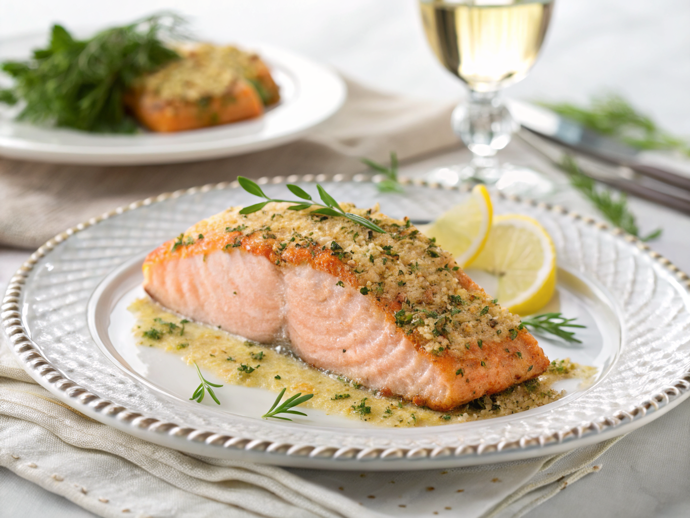Garlic Parmesan Salmon | Home Cook Legacy Garlic parmesan salmon