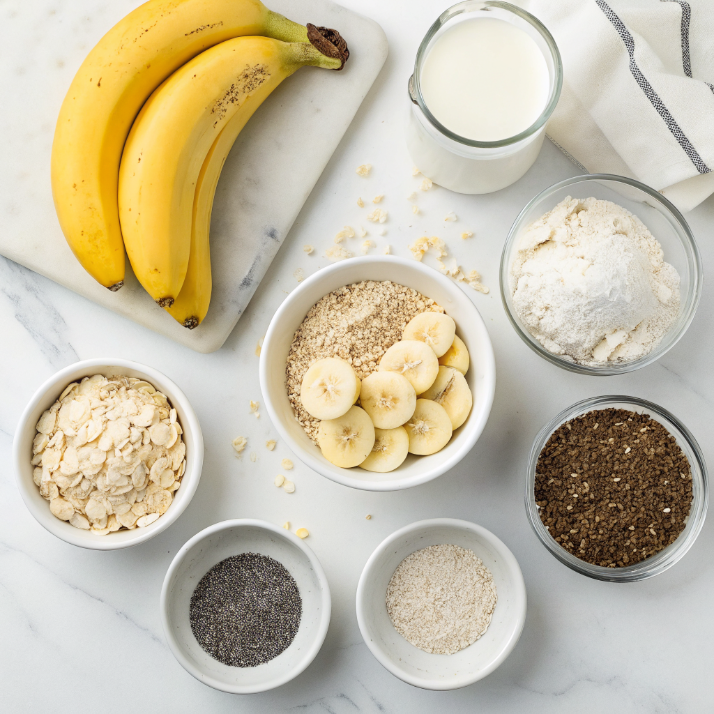 Healthy banana pudding